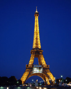 Eiffel Tower French tuition for travel and pleasure