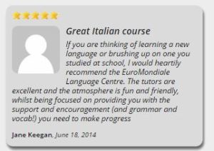 Testimonial - Italian